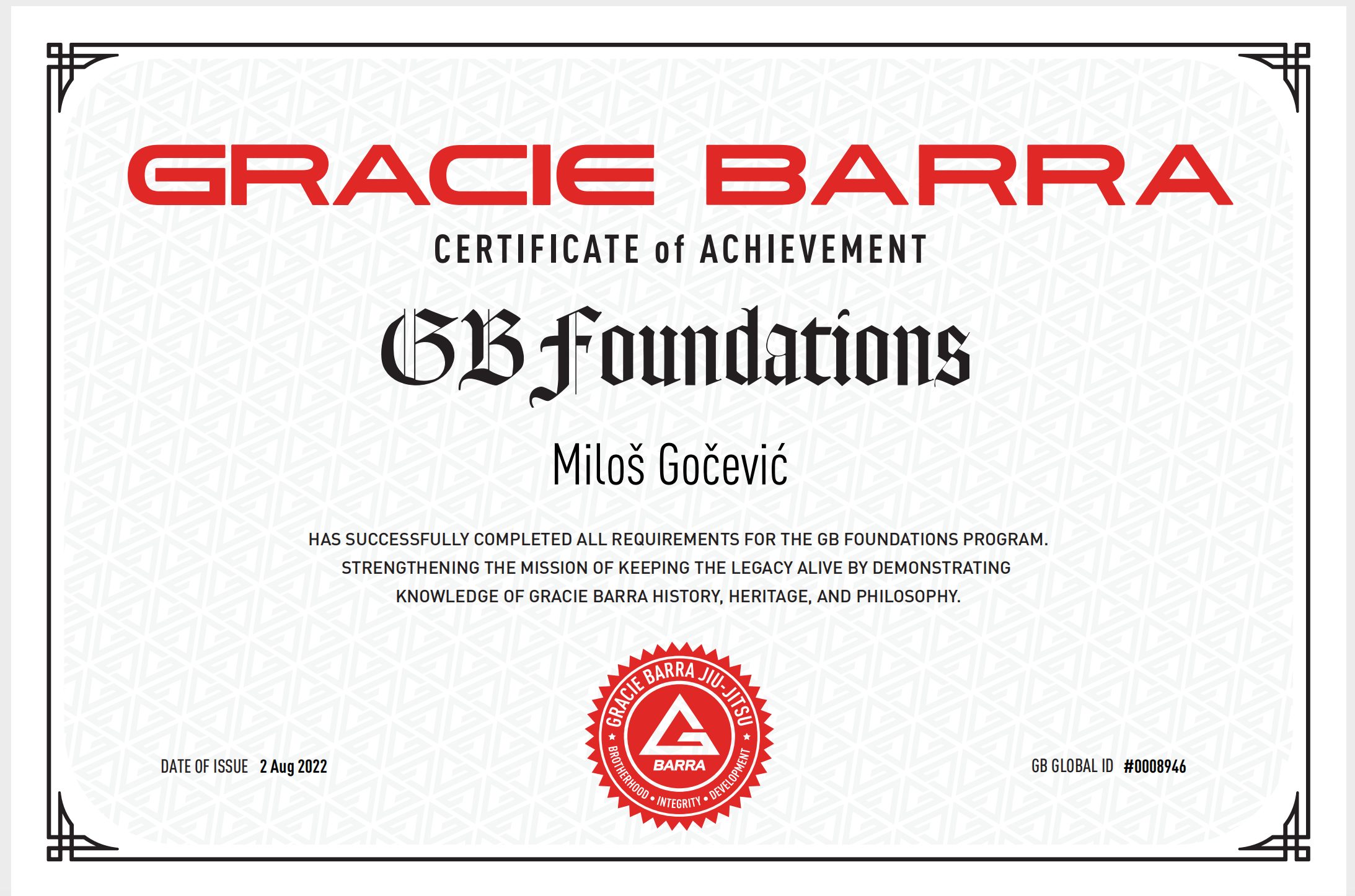 milos gocevic gb foundations